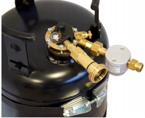 Butla gazowa stalowa Propan Butan LPG z wielozaworem CAMPKO 16kg (30l) Butla gazowa stalowa Propan Butan LPG z wielozaworem CAMPKO 16kg (30l)