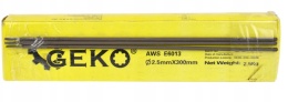 Elektrody spawalnicze RÓŻOWE 2,5x300mm 2,5kg