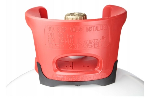 GasBank LS 11kg SINGLE - lekka butla LPG do napełniania z zaworem OPD 80%