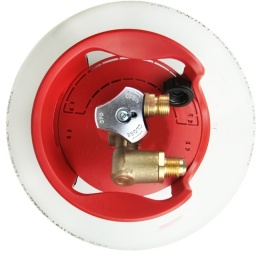 GasBank LS DUO 11 kg - butla z lekkiej stali z zaworem DUO 80% (OPD)