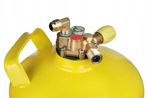 Gaslow 2,7kg kompaktowa butla gazowa do napełniania LPG zawór DUO kamper Gaslow 2,7kg kompaktowa butla gazowa do napełniania LPG zawór DUO kamper