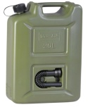 Kanister Hünersdorff Profi 802000 oliwkowy - ADR - 20l na paliwo atest TÜV