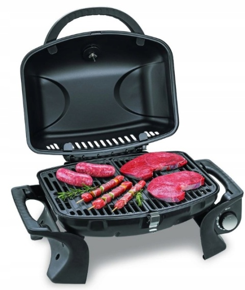 Kemper - Przenośny Grill gazowy 3,5kW żeliwny 2w1 na kartusze i butle LPG Kemper - Przenośny Grill gazowy 3,5kW żeliwny 2w1 na kartusze i butle LPG