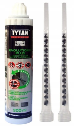 Kotwa chemiczna hybrydowa TYTAN Selena Evolution II plus 300 ml