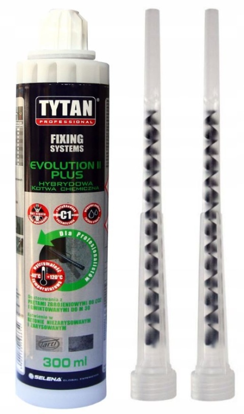 Kotwa chemiczna hybrydowa TYTAN Selena Evolution II plus 300 ml