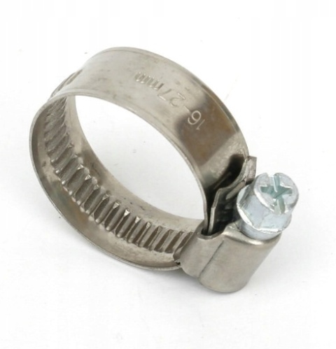 Opaska ślimakowa zaciskowa 10mm - 16mm na wąż fi 9 stal ocynk obejma cybant