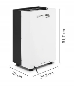 Osuszacz Powietrza TROTEC TTK 105 S 90m2 30l/24h pochłaniacz wilgoci