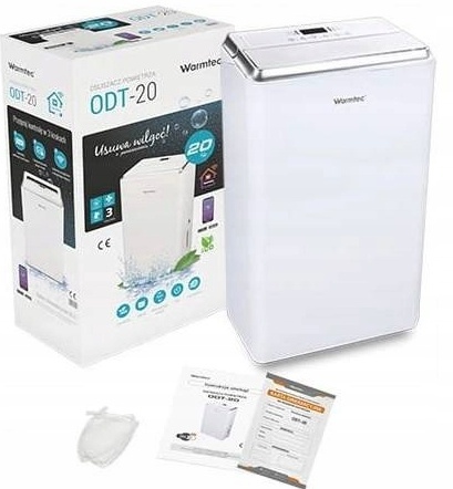 Osuszacz powietrza Warmtec ODT-20 300 W 20l/24h Osuszacz powietrza Warmtec ODT-20 300 W 20l/24h