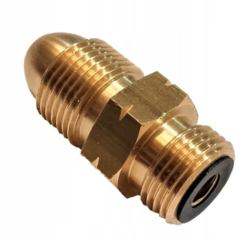 Przejściówka Adapter butli angielskiej 20 IBS - US/UK na PL Polskie 21.8 mm