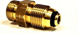 Adapter do norweskiej butli gazowej 11kg mosiądz