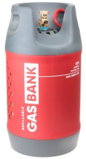 Ultralekka butla kompozytowa GasBank SINGLE 11kg - do tankowania LPG kamper