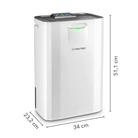 Absorpcyjny osuszacz powietrza Trotec TTR 57 E 9l/24h 730W do piwnicy garażu