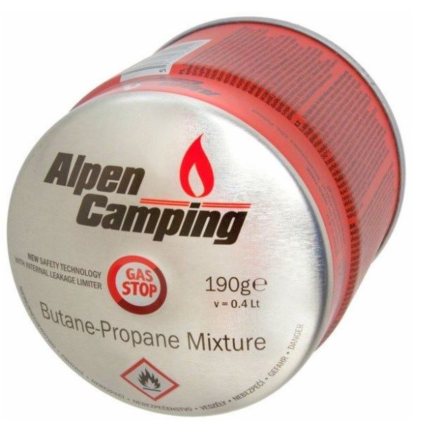 Kartusz Alpen Camping 190g