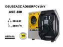 Profesjonalny osuszacz powietrza AERIAL ASE 400