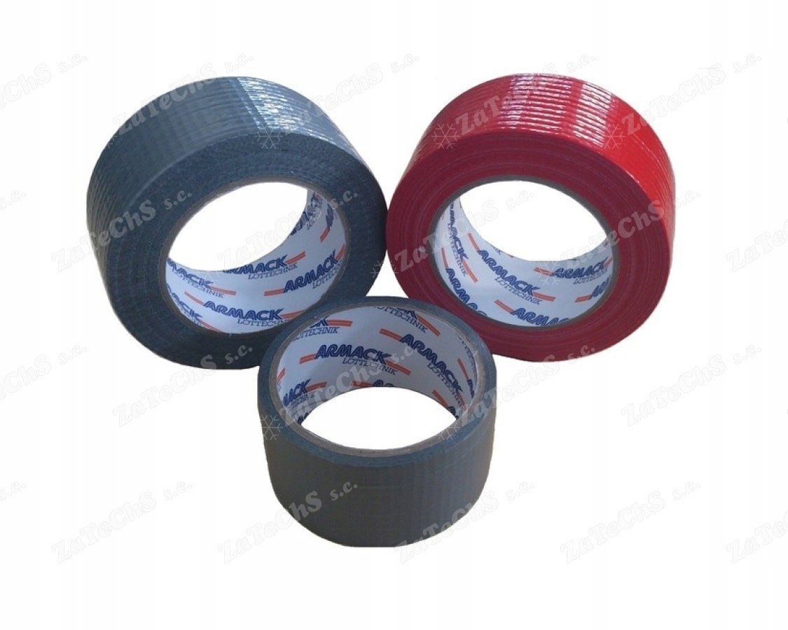 Taśma podwyższona wytrzymałość srebrna DUCT Armack Taśma podwyższona wytrzymałość srebrna DUCT Armack