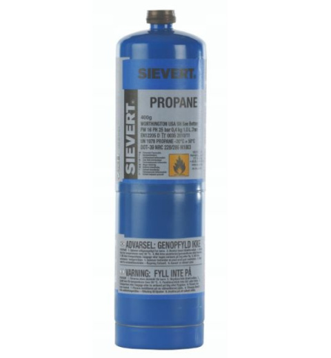 Butla jednorazowa SIEVERT MAPP Propane 650ml/400g gwint 1"