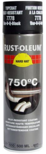 Farba Żaroodporna spray wysokotemperaturowa metal Rust-Oleum 750*C 500ml