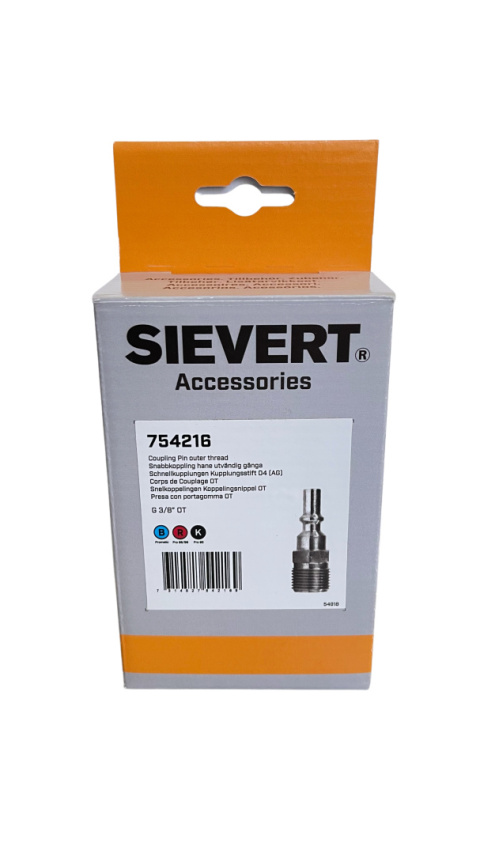 Szybkozłącze z gwintem - SIEVERT - 754216 - G 3/8 OT - ProMatic Pro 96 / 95